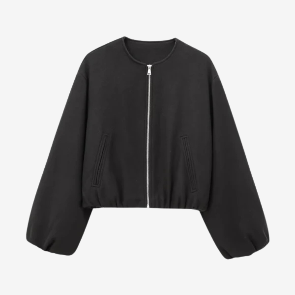 NOMU | Women’s Zippered Bomber Jacket