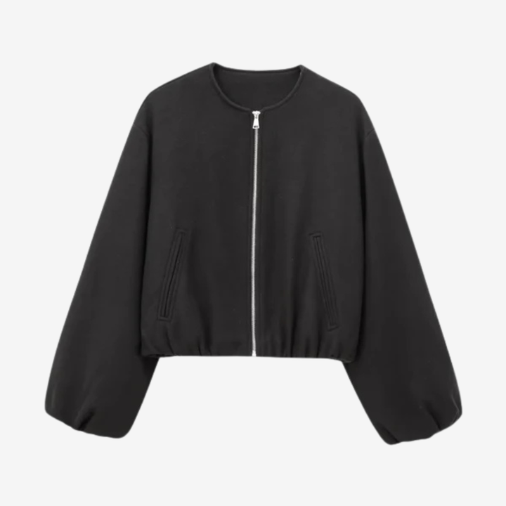 NOMU | Women’s Zippered Bomber Jacket