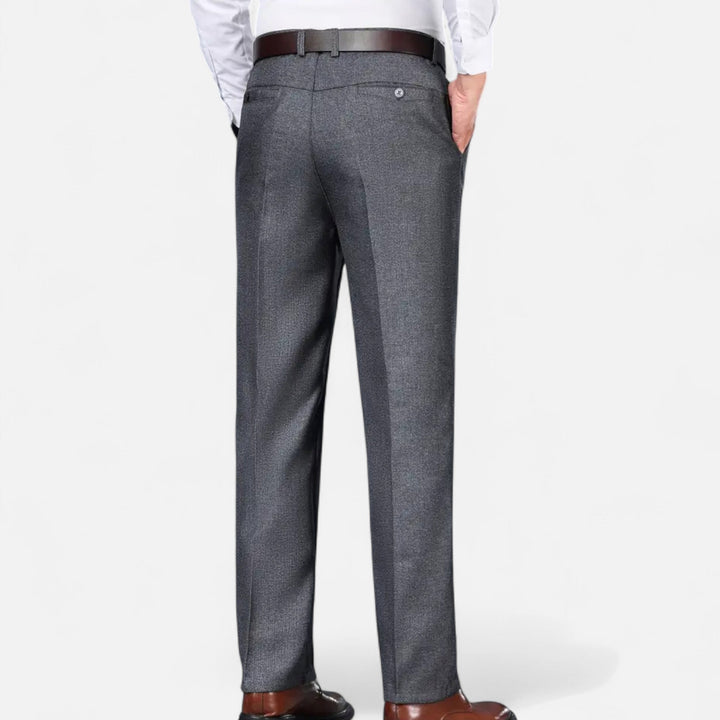 Men’s Timeless Straight Cut Suit Trousers