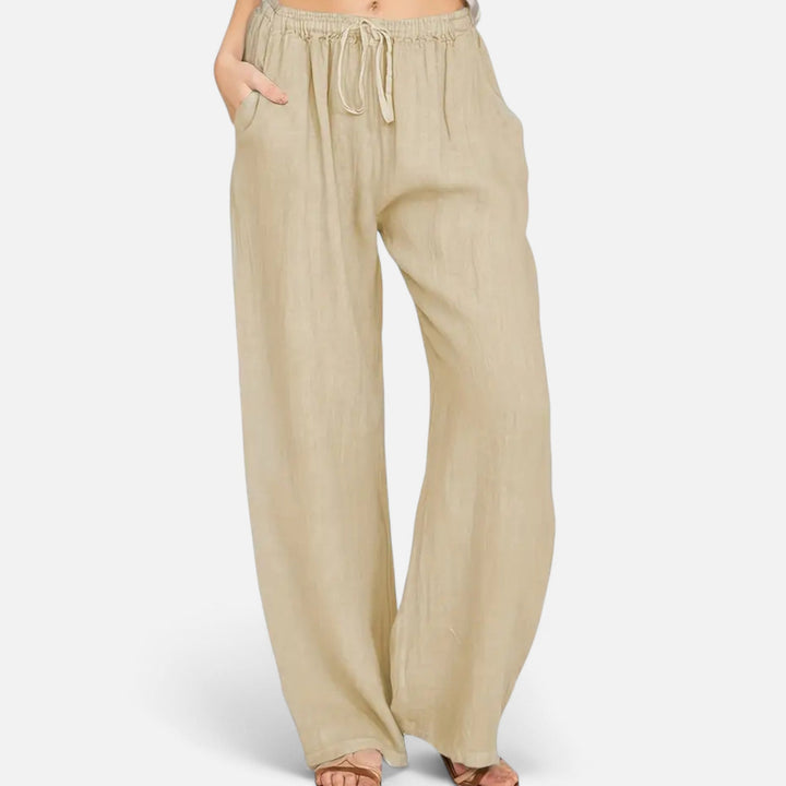 Women’s Wide Leg Trousers – Effortless Elegance