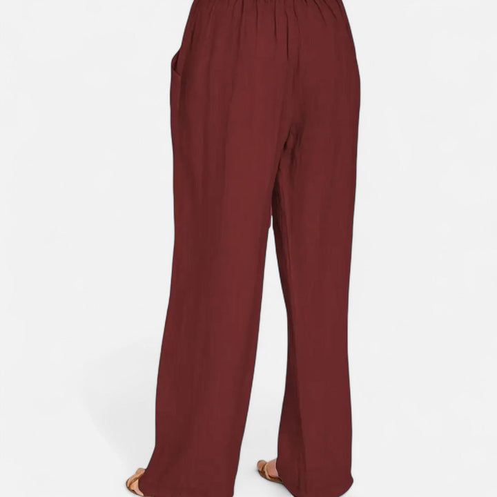 Women’s Wide Leg Trousers – Effortless Elegance