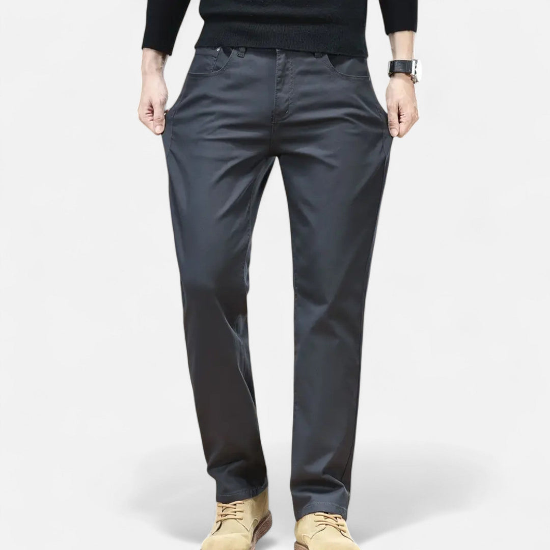 Men’s Slim Fit Casual Trousers