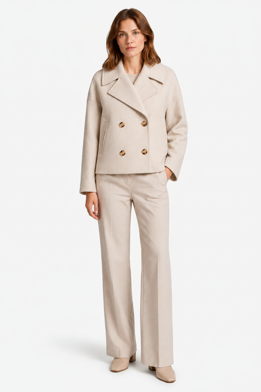 NOMU | Women’s Double Breasted Coat