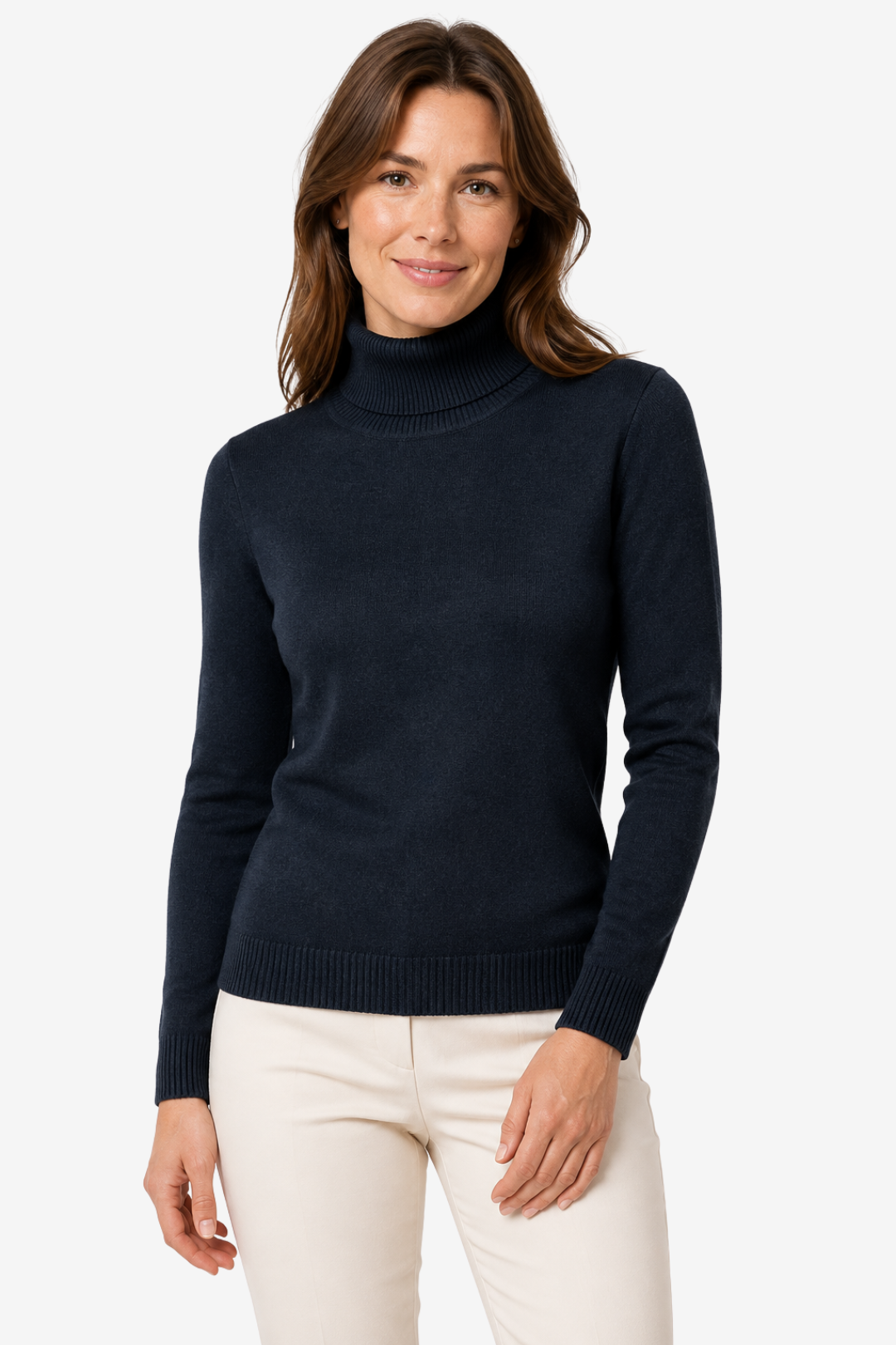 NOMU | Women’s Turtleneck Sweater – Heritage Comfort