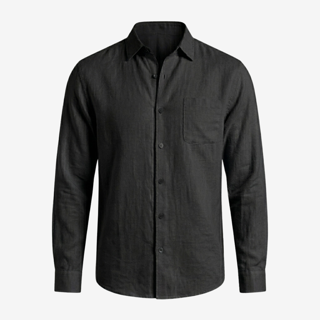 NOMU | Men’s Long Sleeve Button-Up Casual Shirt