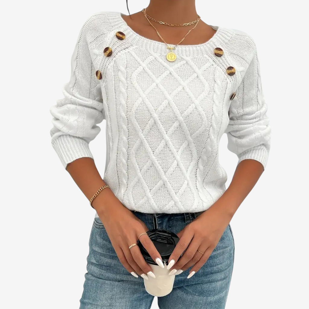 NOMU | Women’s Cable Knit Sweater – Heritage Comfort