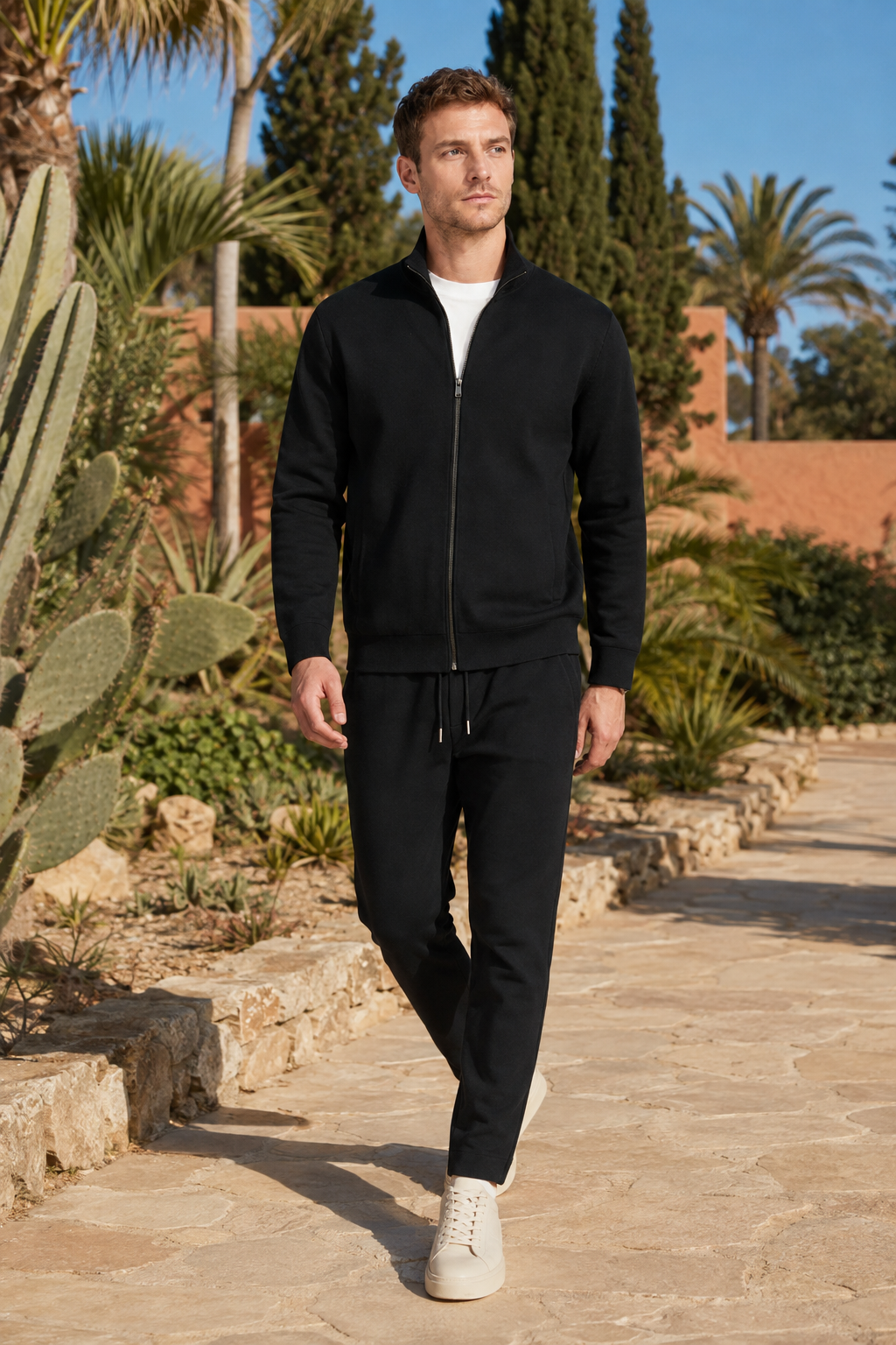 NOMU | Men’s Casual Zip Up Tracksuit Set