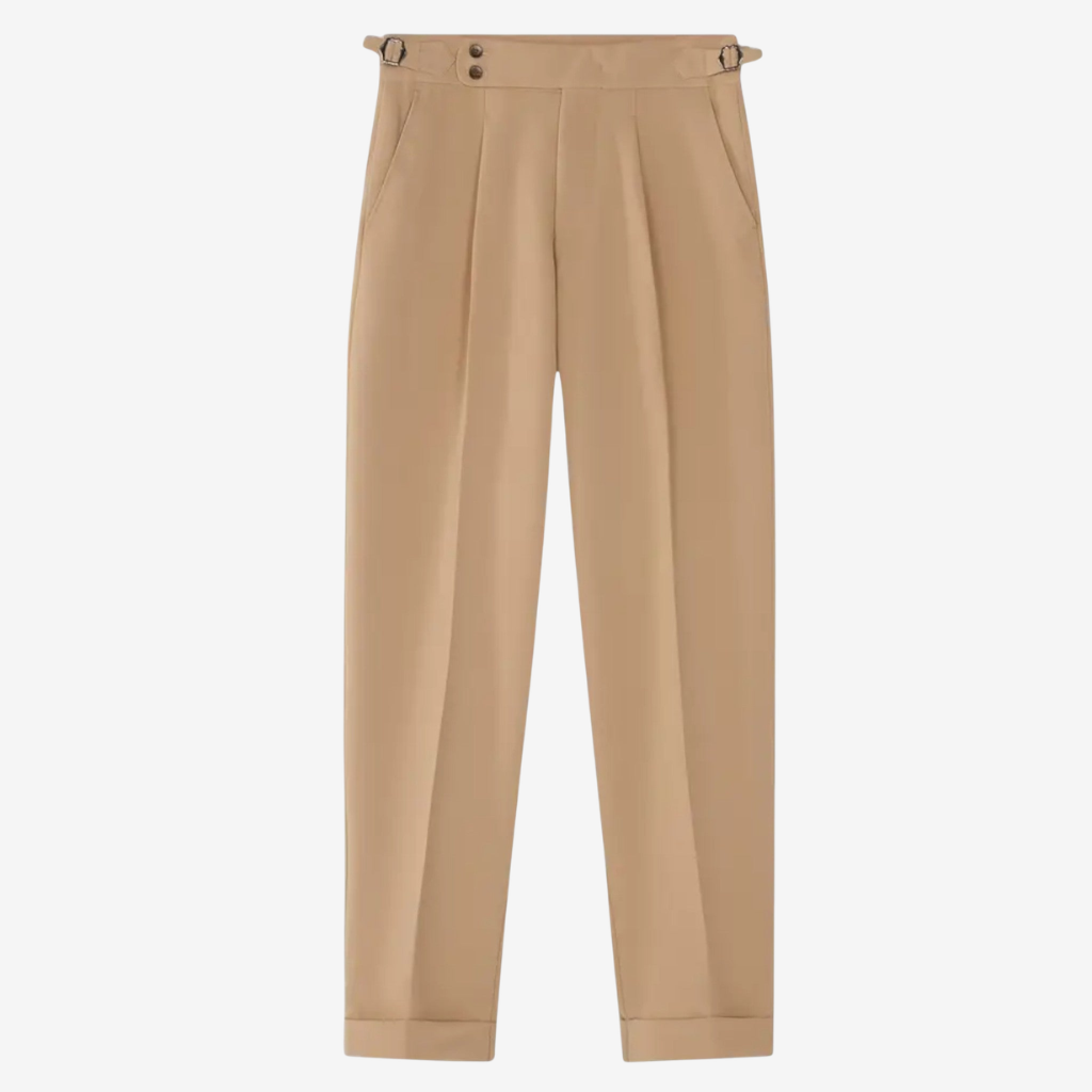 NOMU | Men’s High Waist Formal Dress Trousers