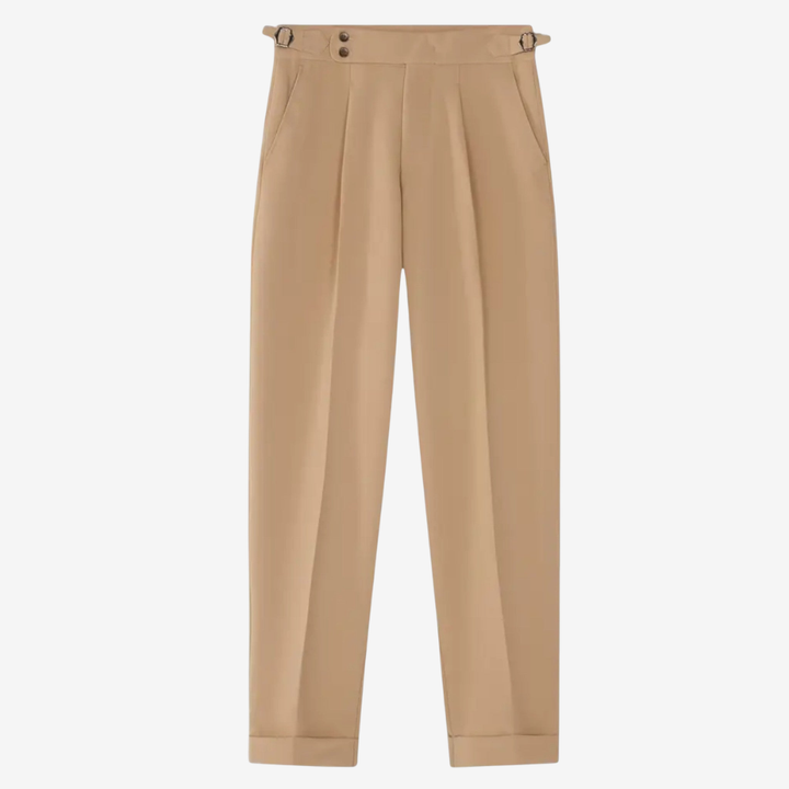 NOMU | Men’s High Waist Formal Dress Trousers