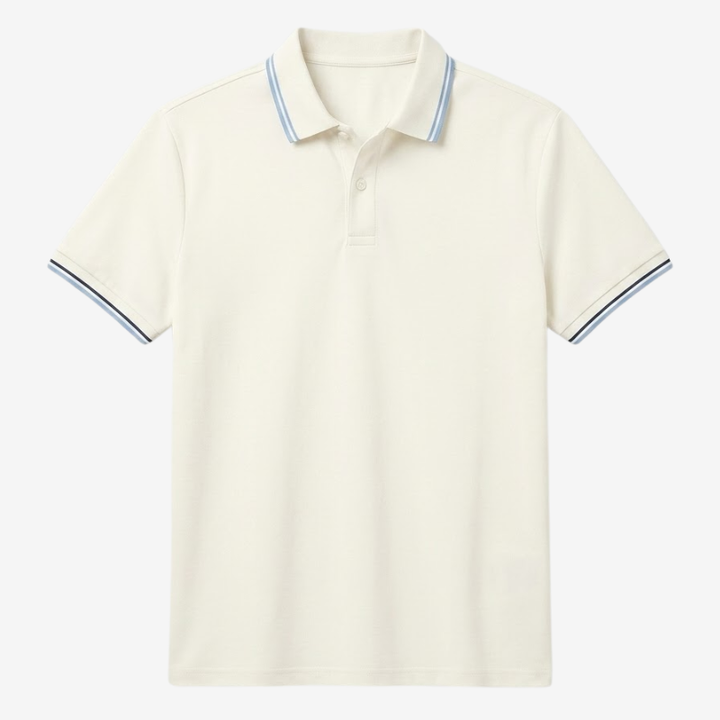NOMU | Men's Classic Polo Shirt – Contrast Trim Casual Fit