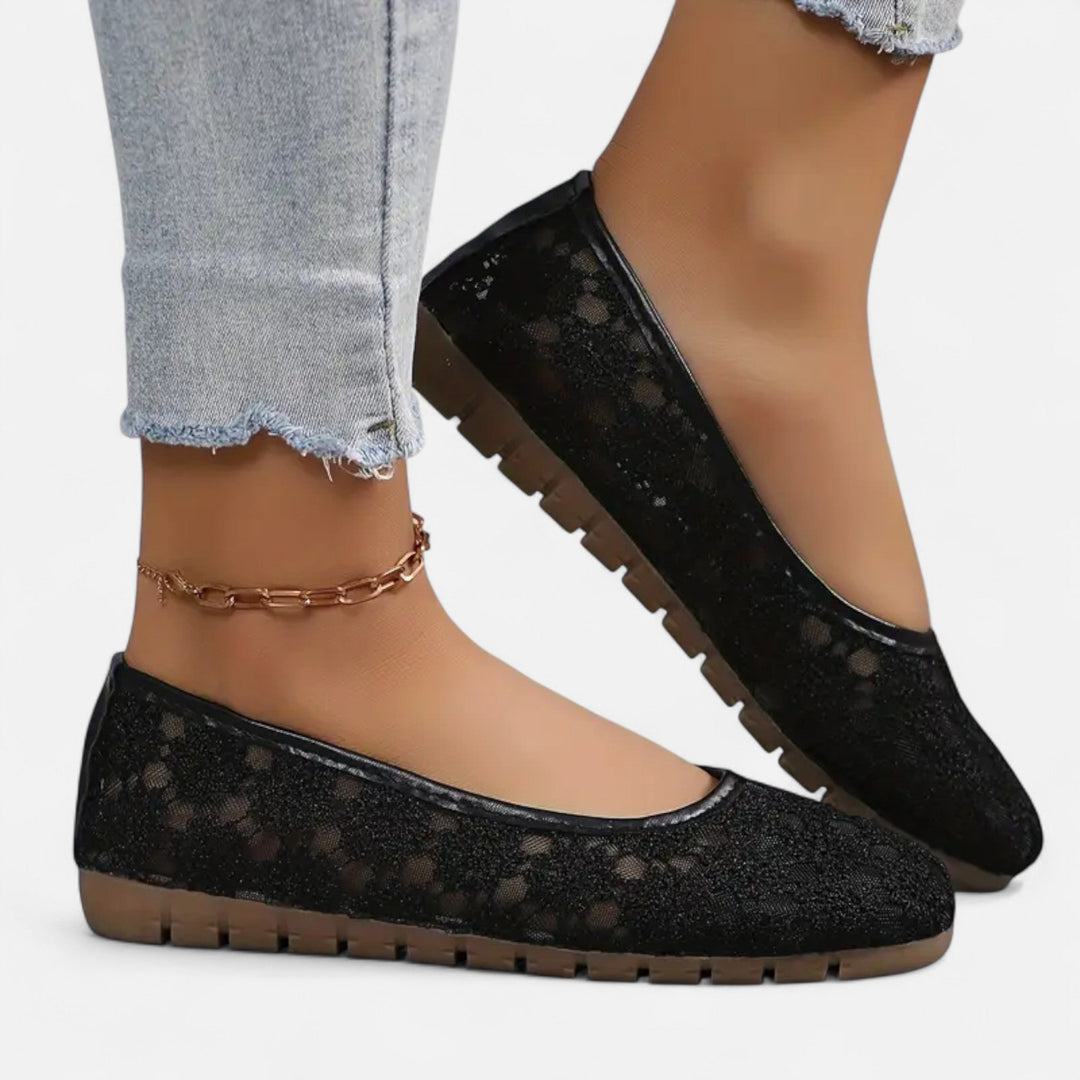 Women’s Lace Flats – Ethereal Elegance