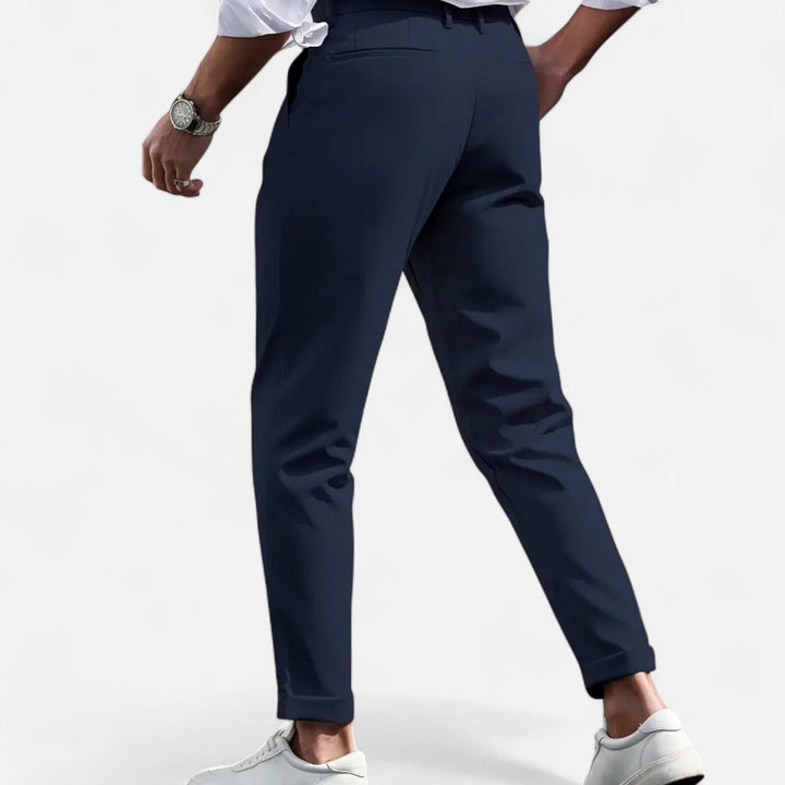 Men’s Slim Fit Casual Suit Trousers