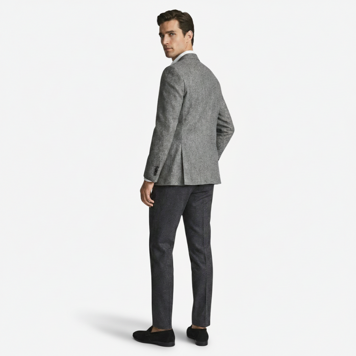 NOMU | Men's Suede Penny Loafers – Classic Slip-On Dress Shoes