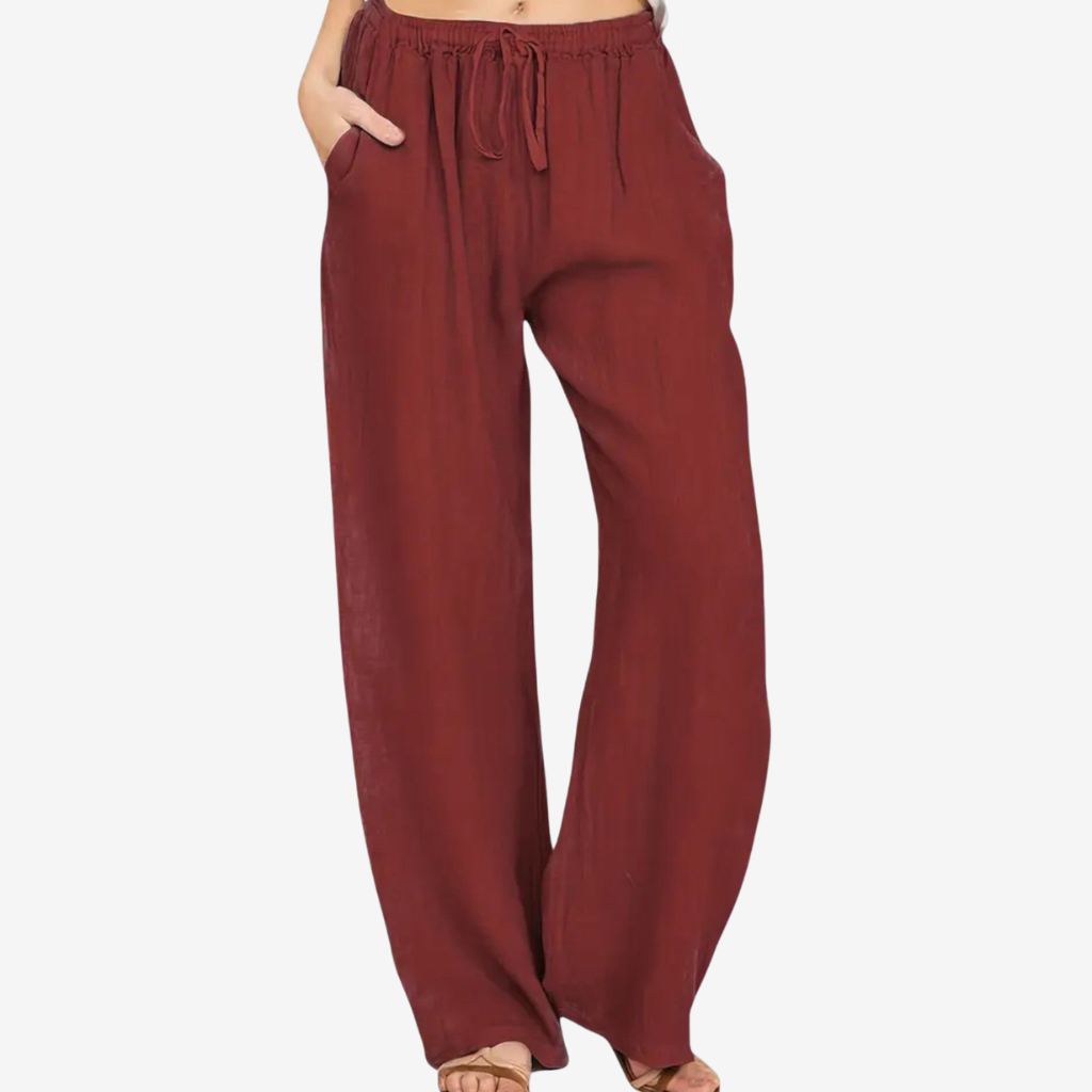 NOMU | Women’s Wide Leg Trousers – Effortless Elegance