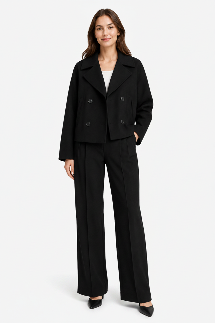 NOMU | Women’s Double Breasted Coat