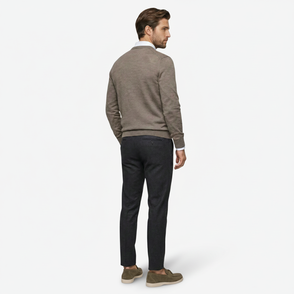NOMU | Men's Casual Suede Loafers – Slip-On Smart Casual Shoes