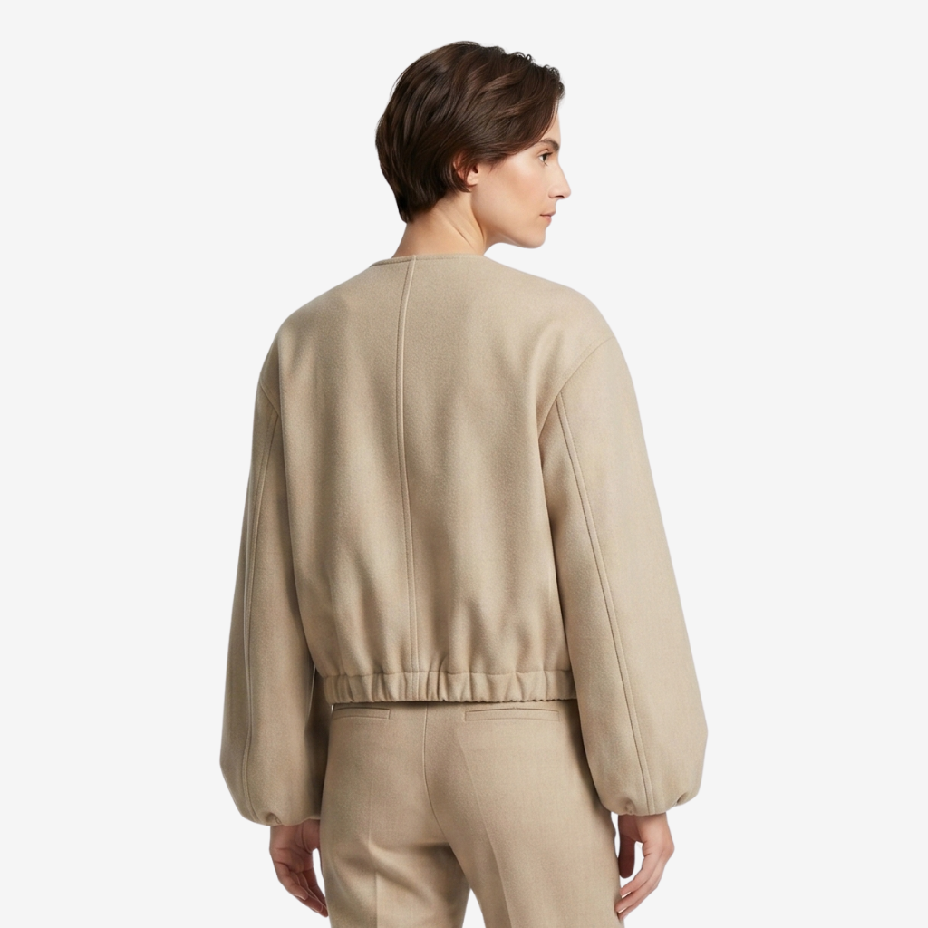 NOMU | Women’s Zippered Bomber Jacket