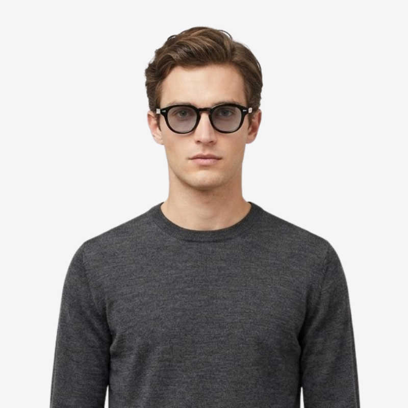 NOMU | Men's Round Frame Sunglasses – Tinted Lenses for Everyday Outdoor Wear