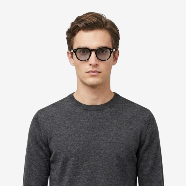 NOMU | Men's Round Frame Sunglasses – Tinted Lenses for Everyday Outdoor Wear