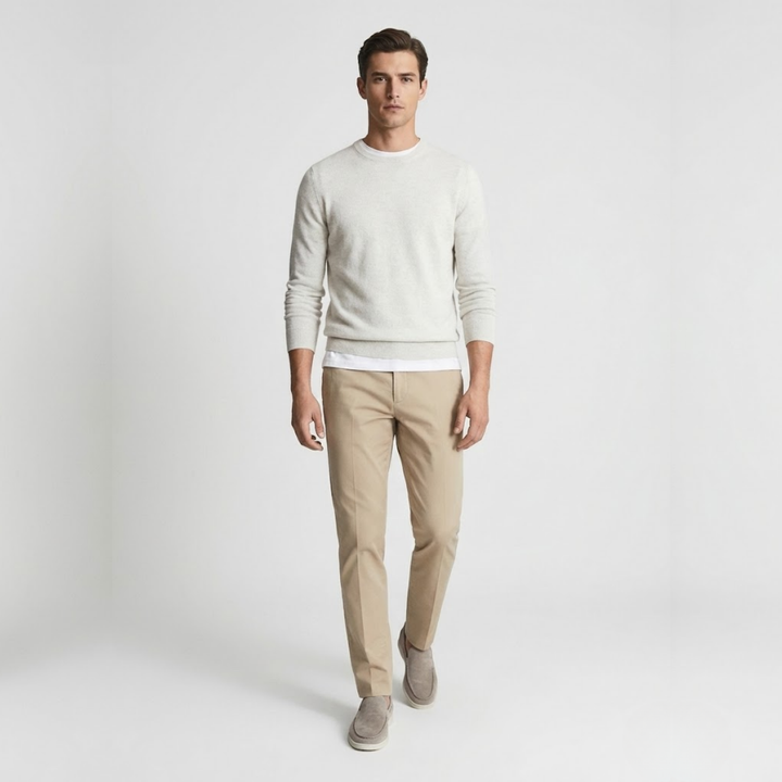 NOMU | Men's Minimalist Suede Loafers – Lightweight Slip-On Casual Shoes