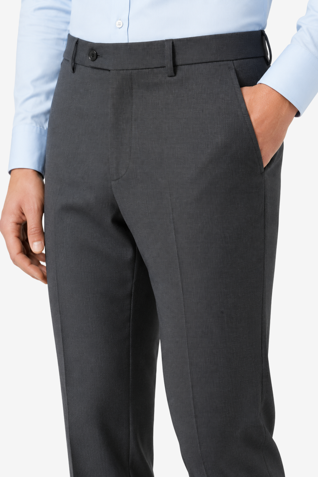NOMU | Men’s Timeless Straight Cut Suit Trousers