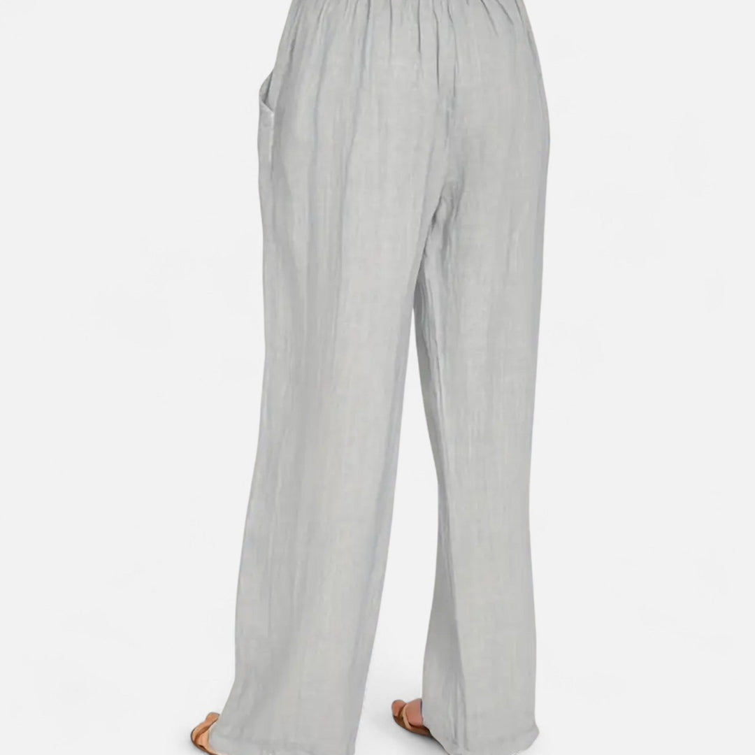 Women’s Wide Leg Trousers – Effortless Elegance