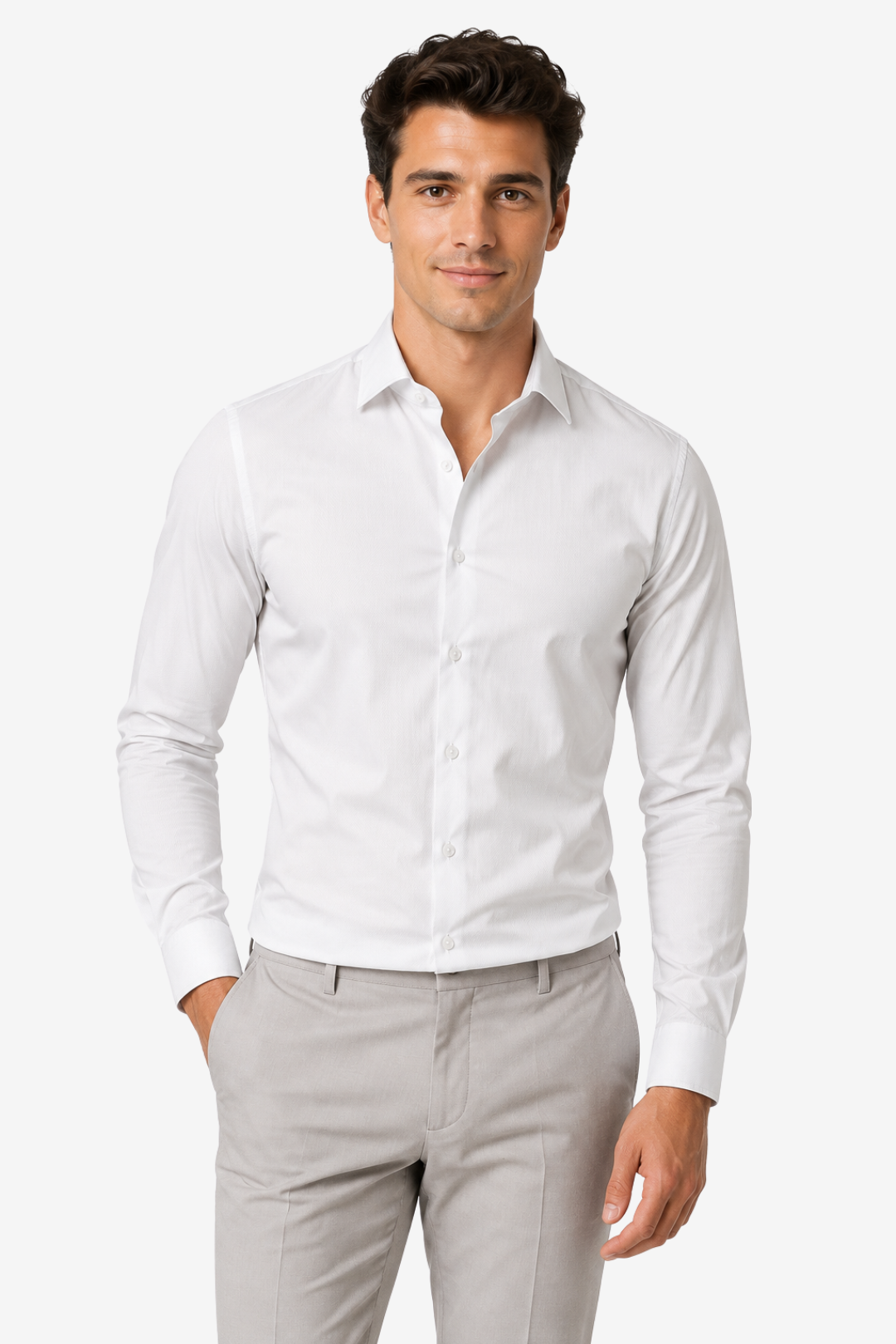 NOMU | Men’s Slim-Fit Button-Down Shirt
