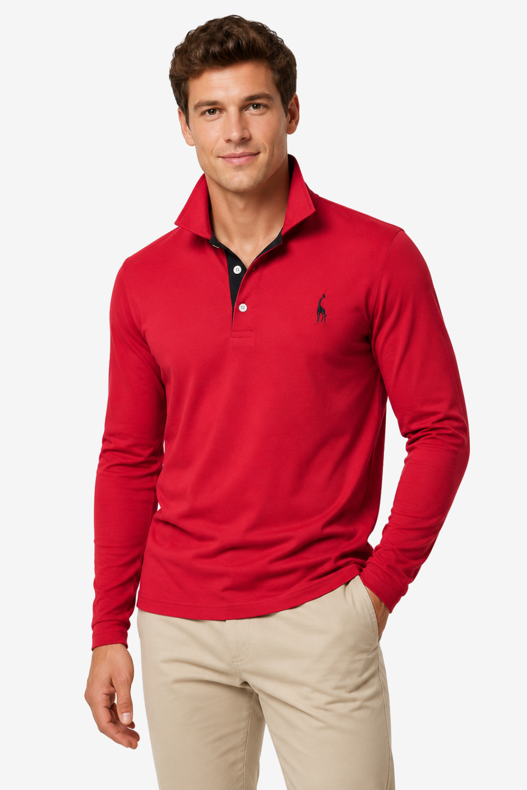 NOMU | Men's Long Sleeve Polo Shirt