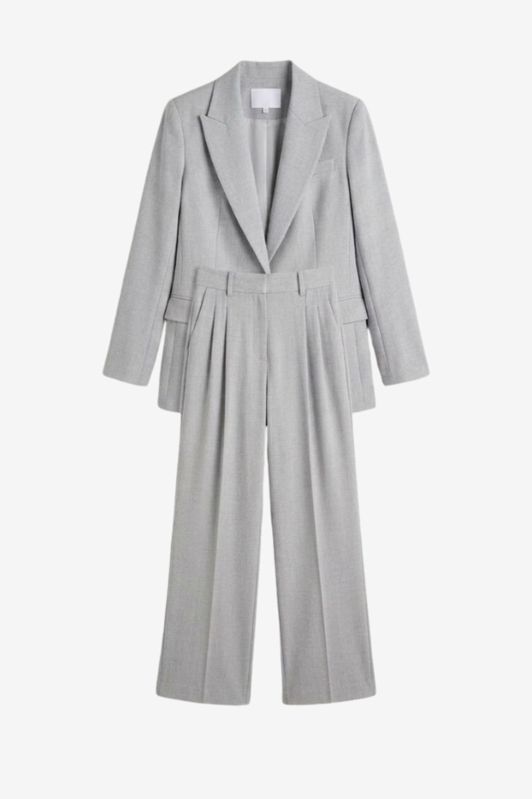 NOMU | Women's Tailored Blazer & Straight-Leg Trouser Set – Minimalist Power Suit Co-Ord