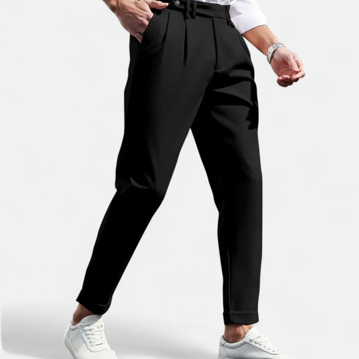 Men’s Slim Fit Casual Suit Trousers