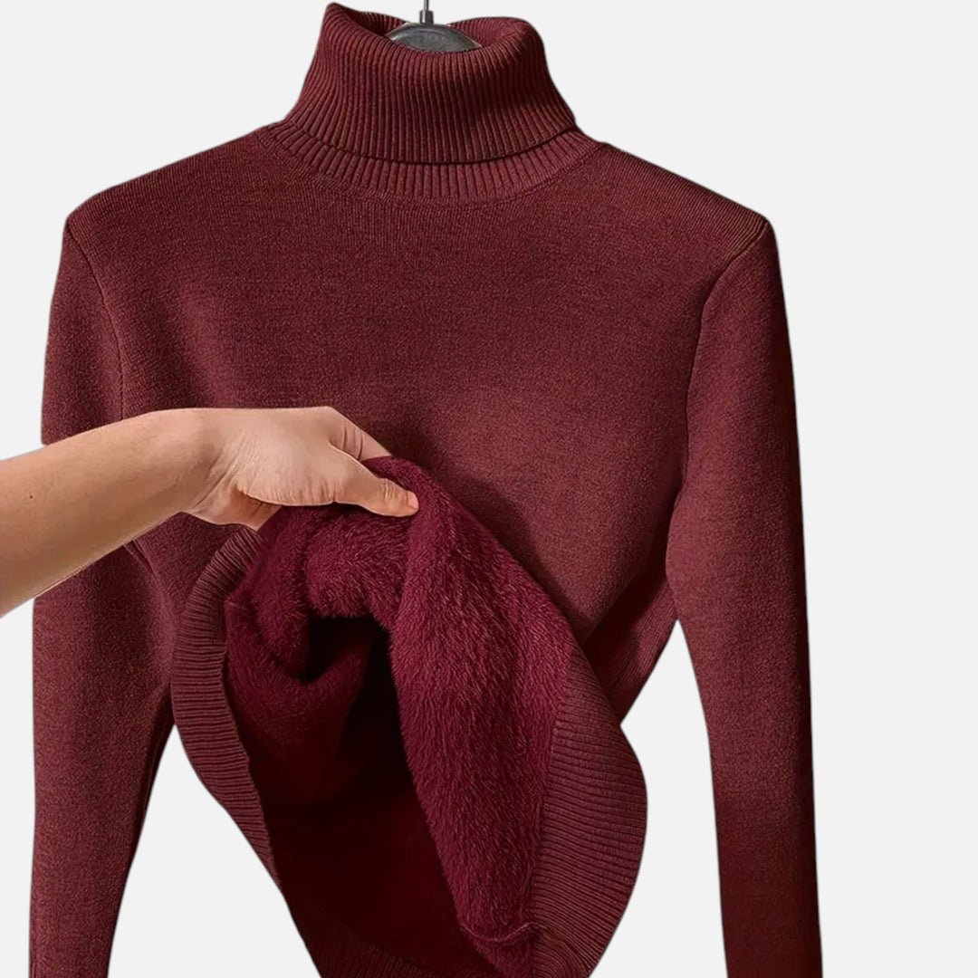 NOMU | Women’s Turtleneck Sweater – Heritage Comfort