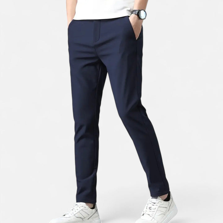 Men’s Slim Fit Business Casual Trousers