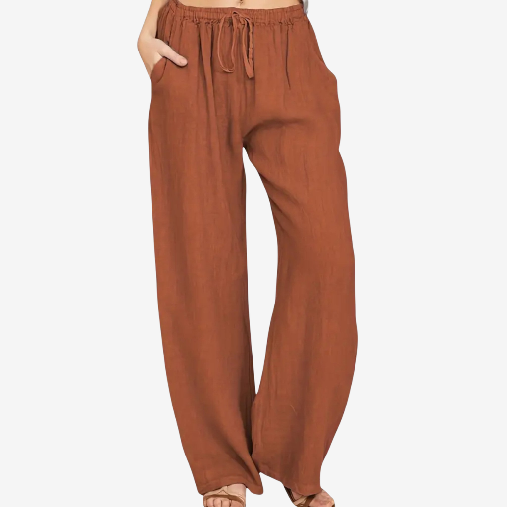 NOMU | Women’s Wide Leg Trousers – Effortless Elegance