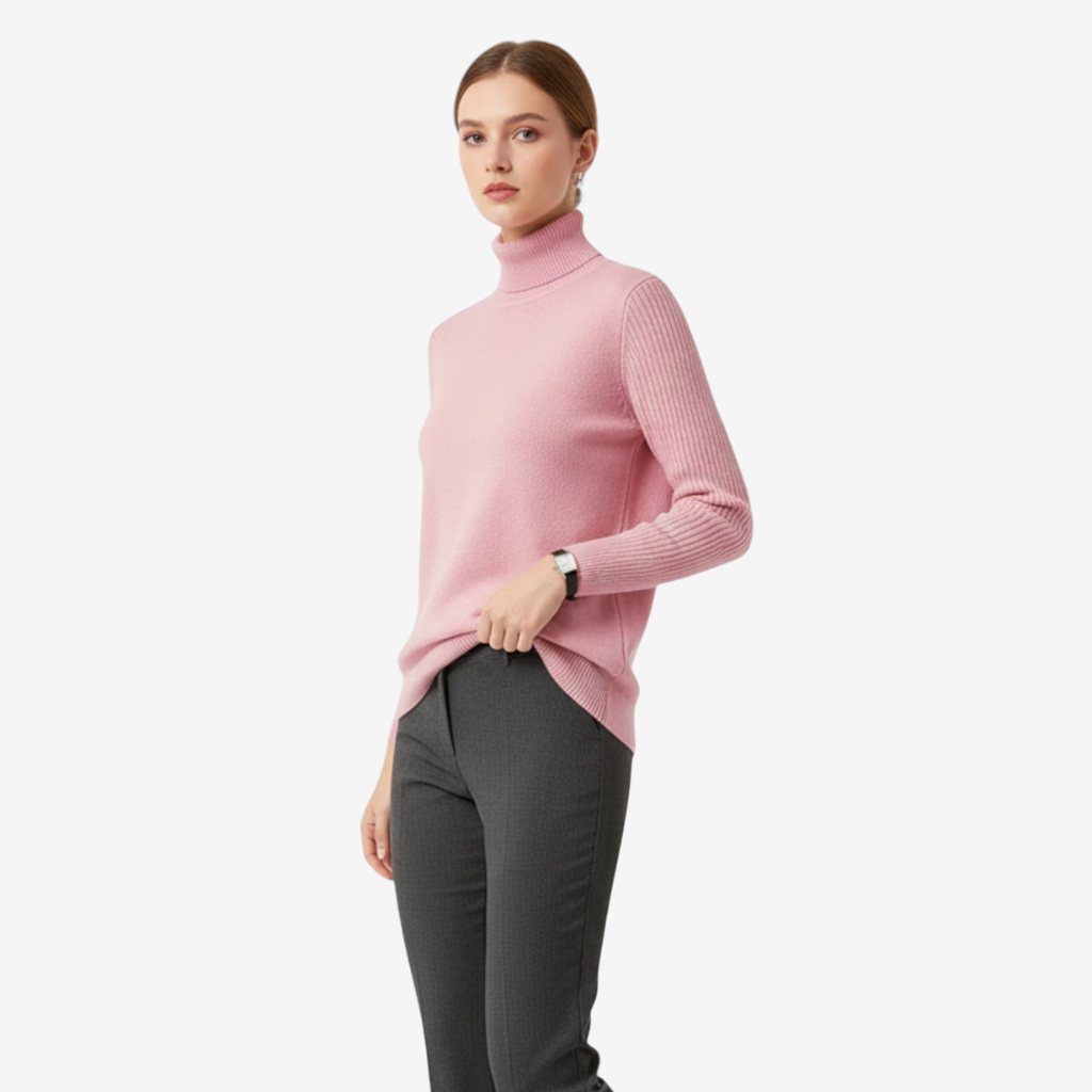 NOMU | Women’s Turtleneck Sweater – Heritage Comfort