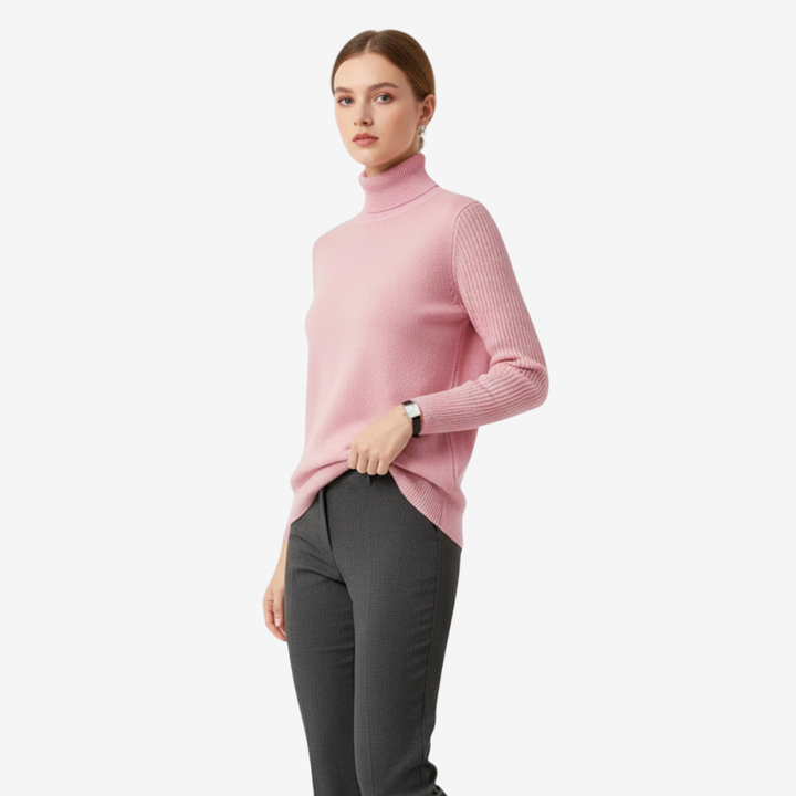 NOMU | Women’s Turtleneck Sweater – Heritage Comfort