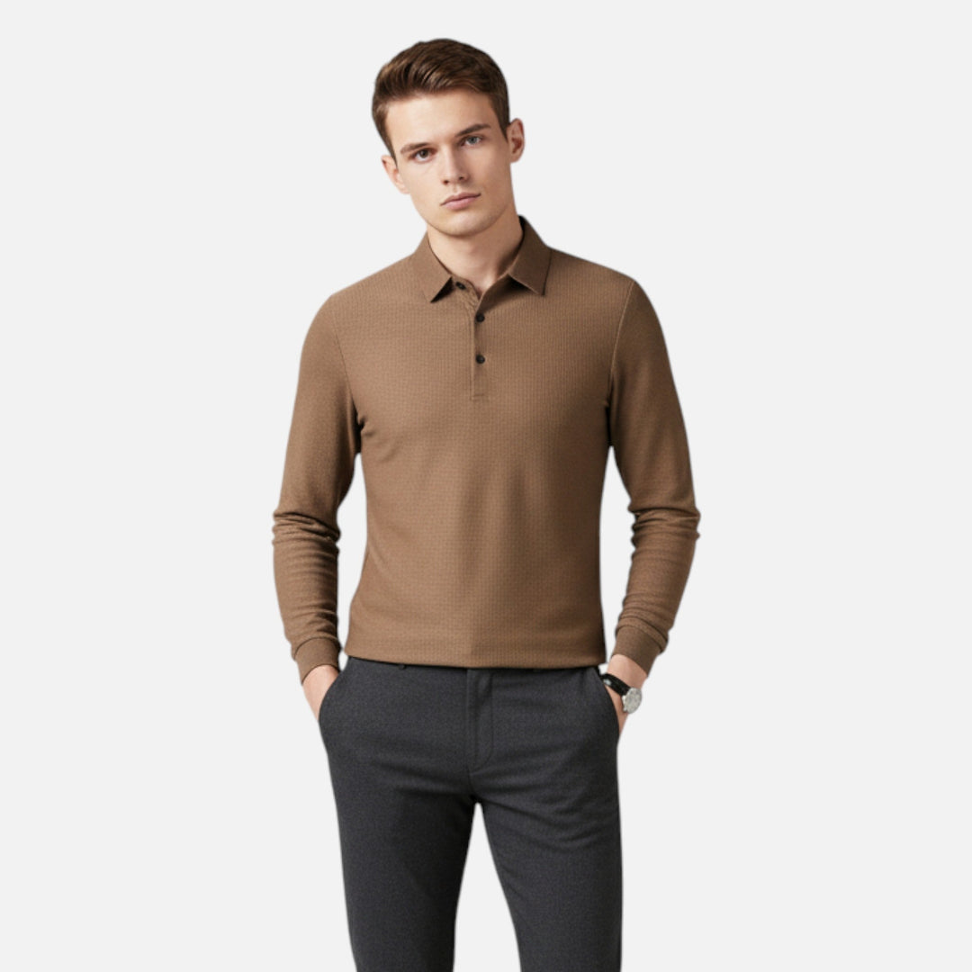 Men’s Knitted Business Polo