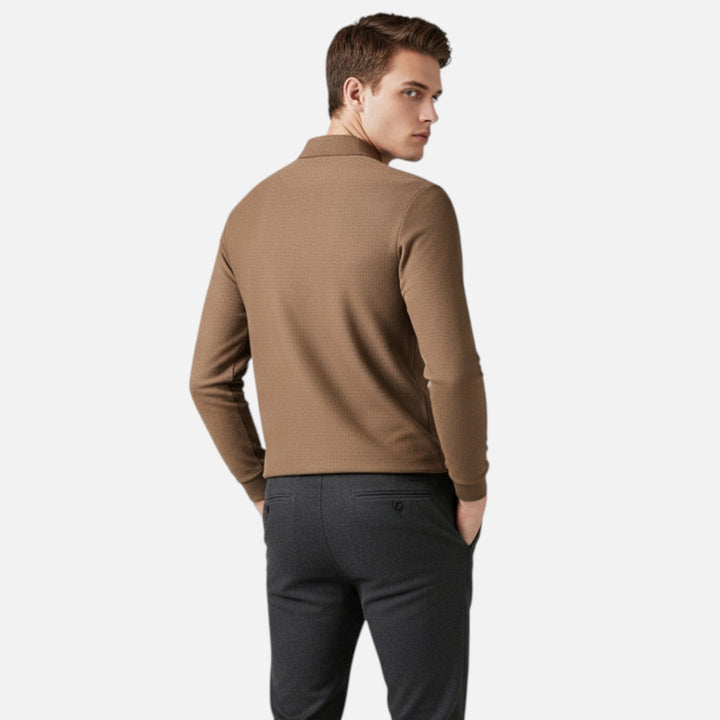 Men’s Knitted Business Polo