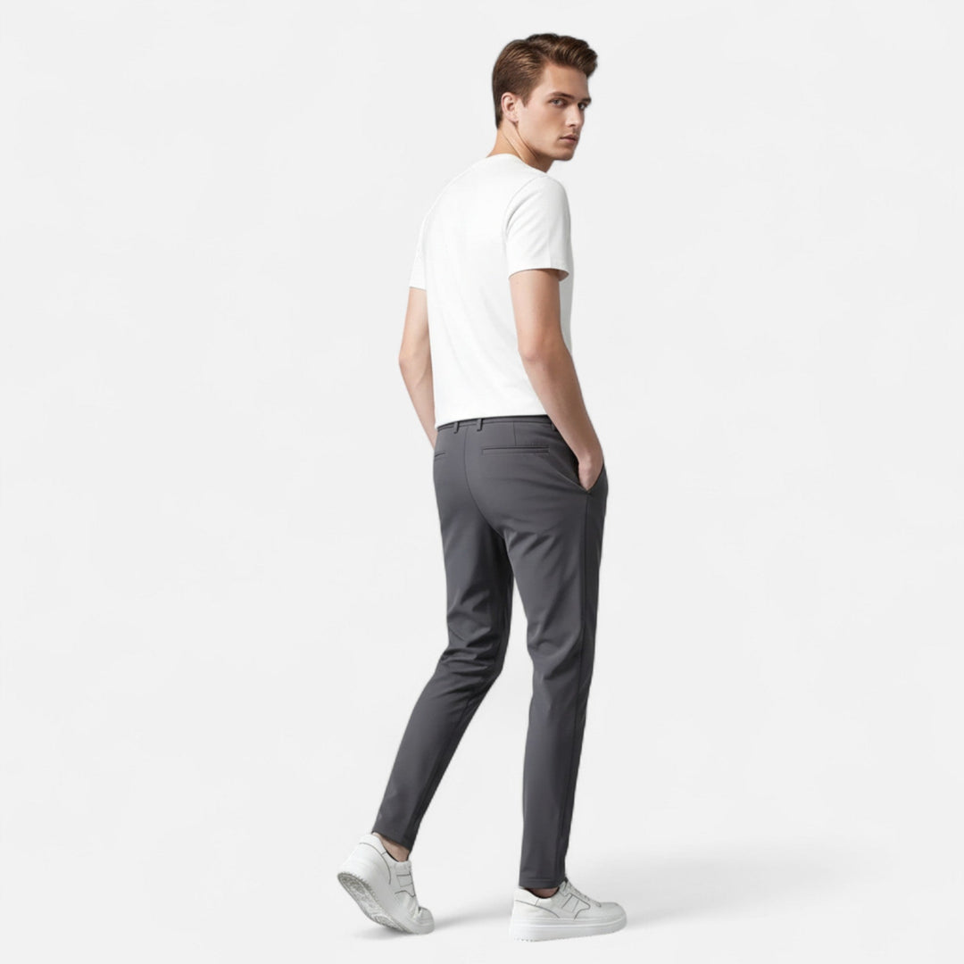 Men’s Slim Fit Business Casual Trousers