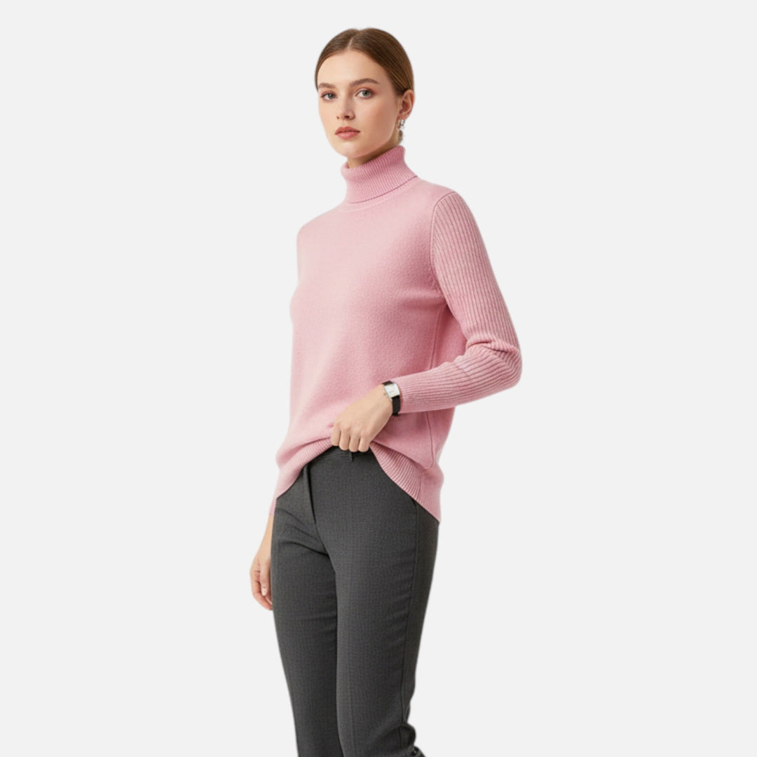 NOMU | Women’s Turtleneck Sweater – Heritage Comfort