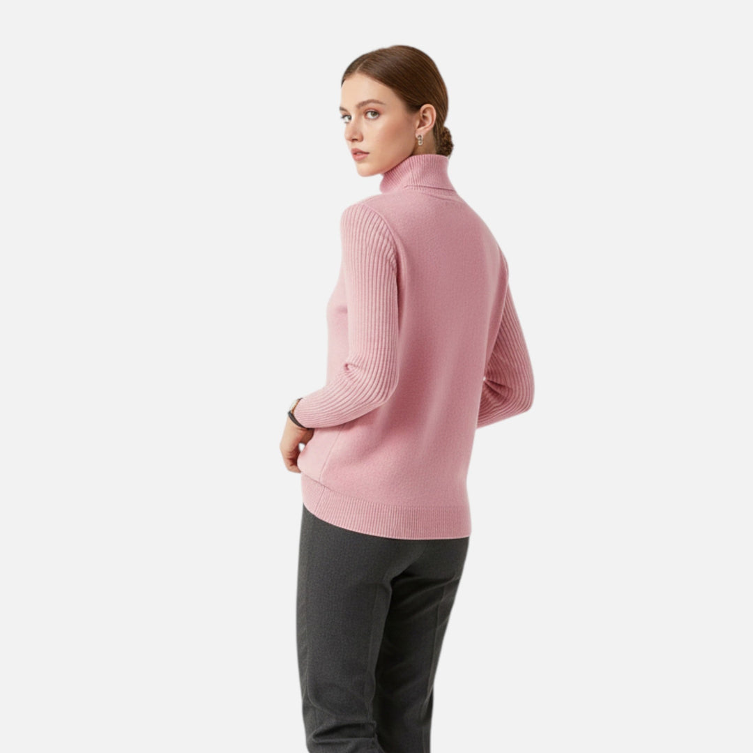 NOMU | Women’s Turtleneck Sweater – Heritage Comfort
