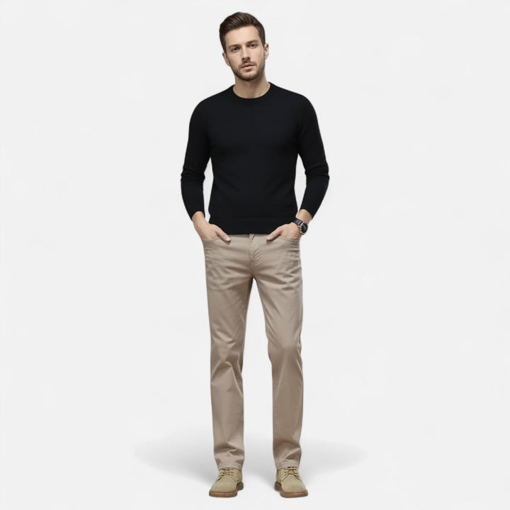 Men’s Slim Fit Casual Trousers