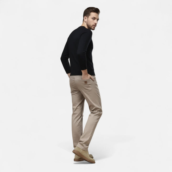Men’s Slim Fit Casual Trousers