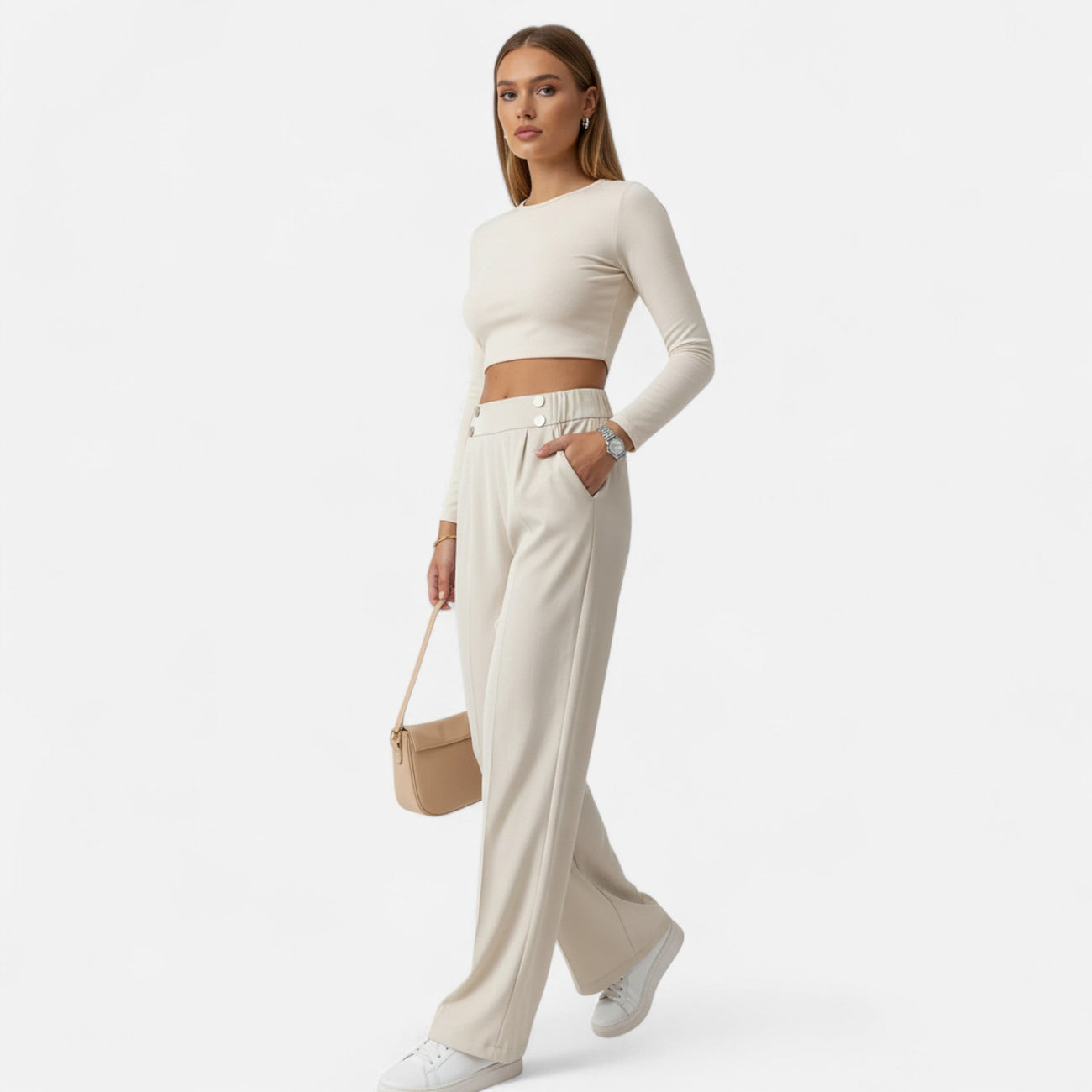 NOMU | Women’s Straight Leg Pants – Classic Refinement