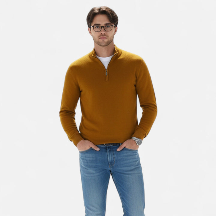 Men’s Oversized Half Zip Sweater