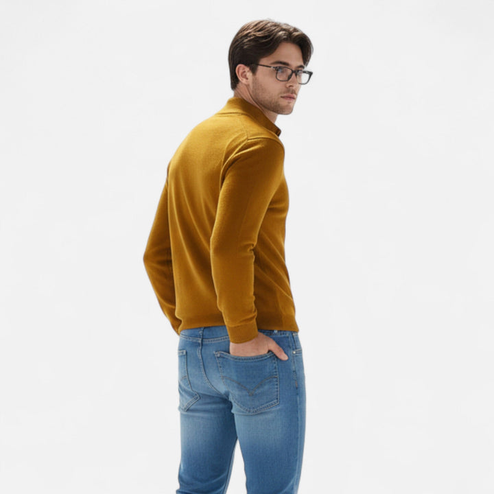 Men’s Oversized Half Zip Sweater