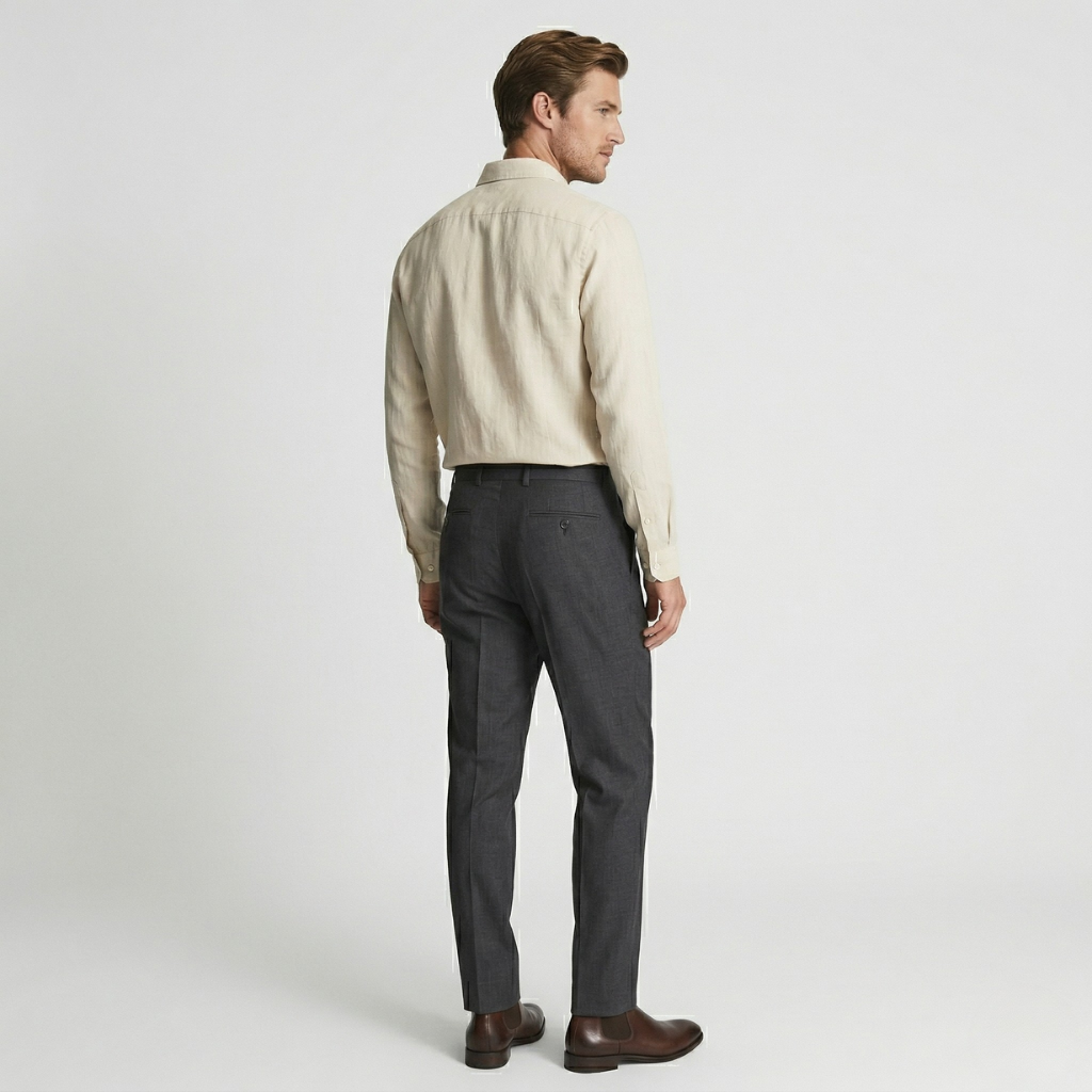 NOMU | Men’s Long Sleeve Button-Up Casual Shirt