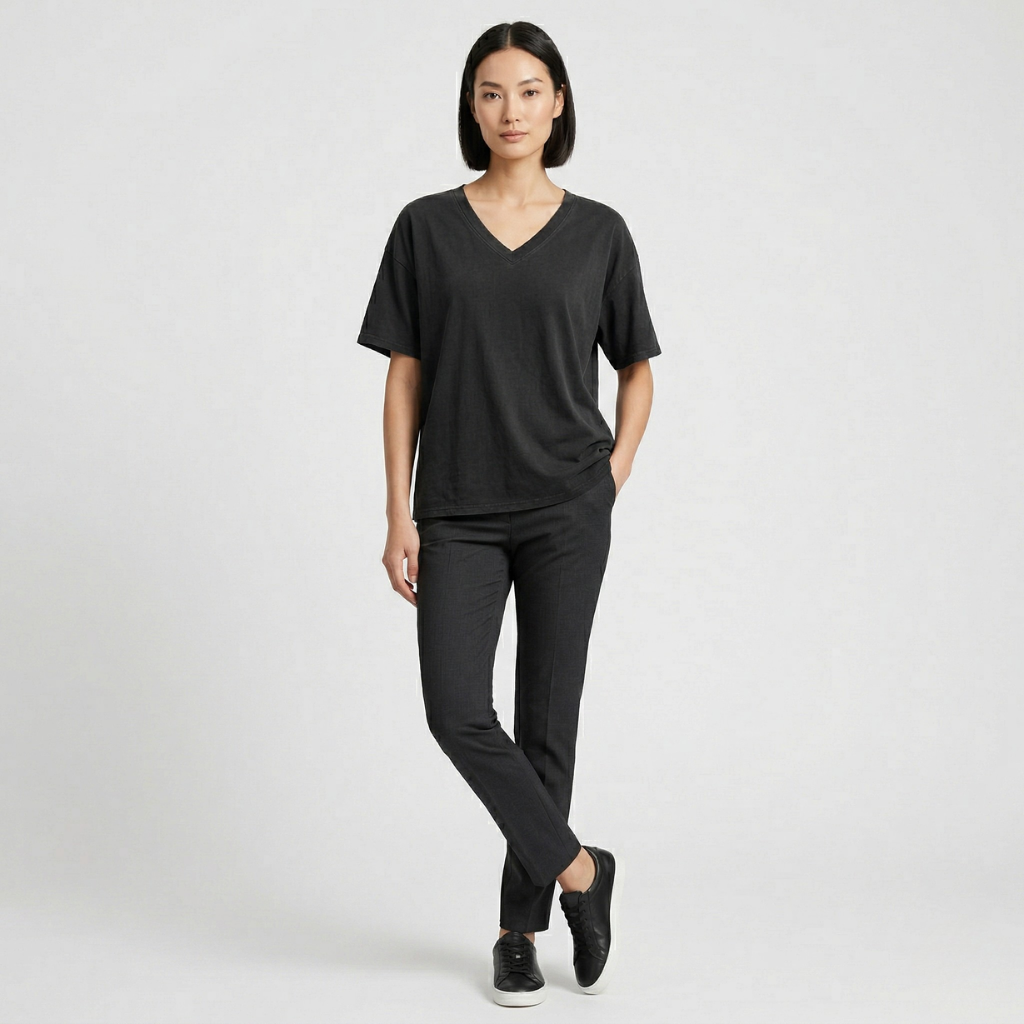 NOMU | Women’s V-Neck Short Sleeve T-Shirt