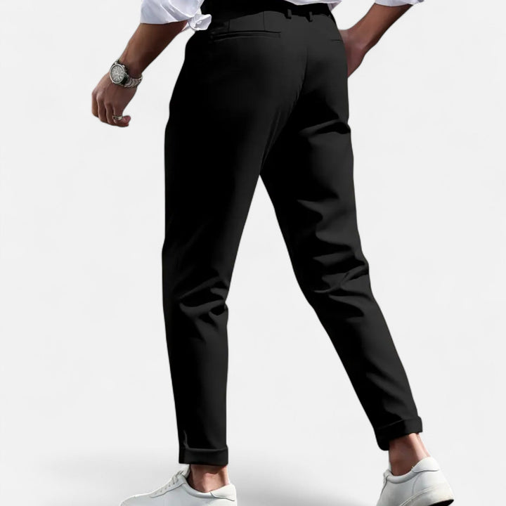 Men’s Slim Fit Casual Suit Trousers