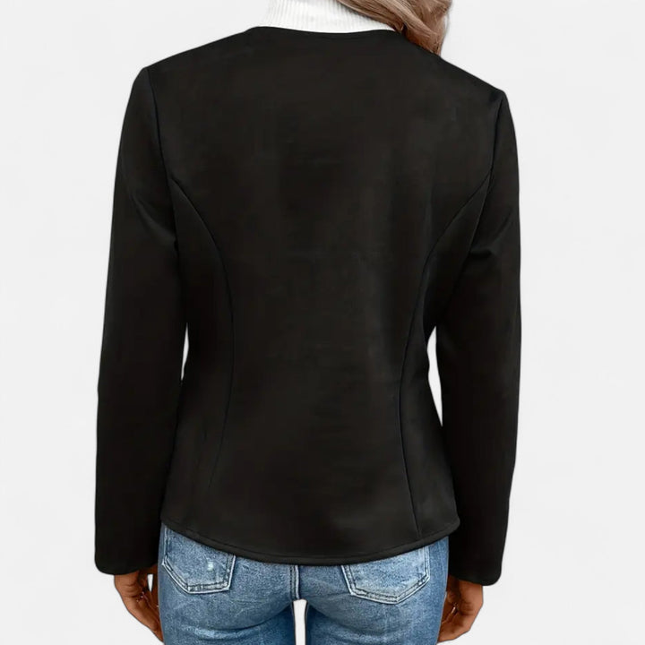 Women’s Slim Fit Zipper Jacket – Heritage Chic