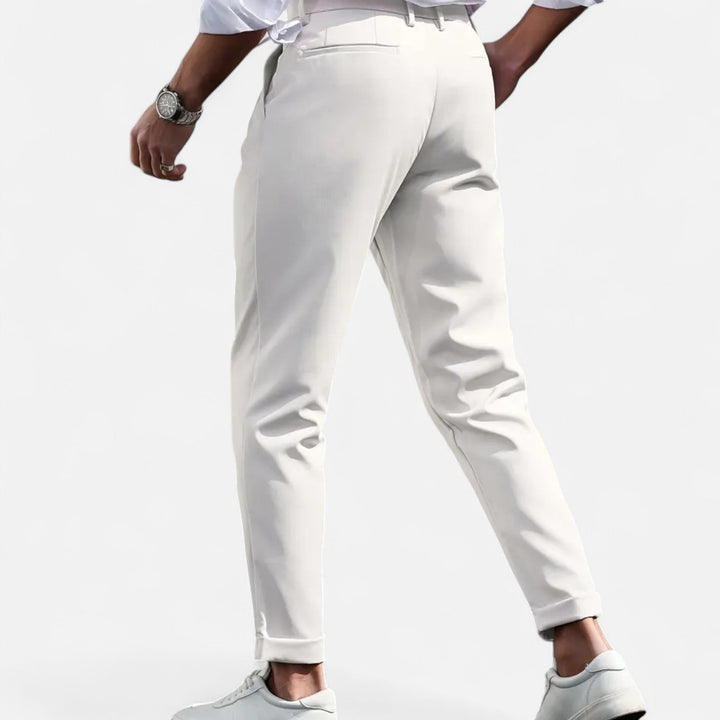 Men’s Slim Fit Casual Suit Trousers